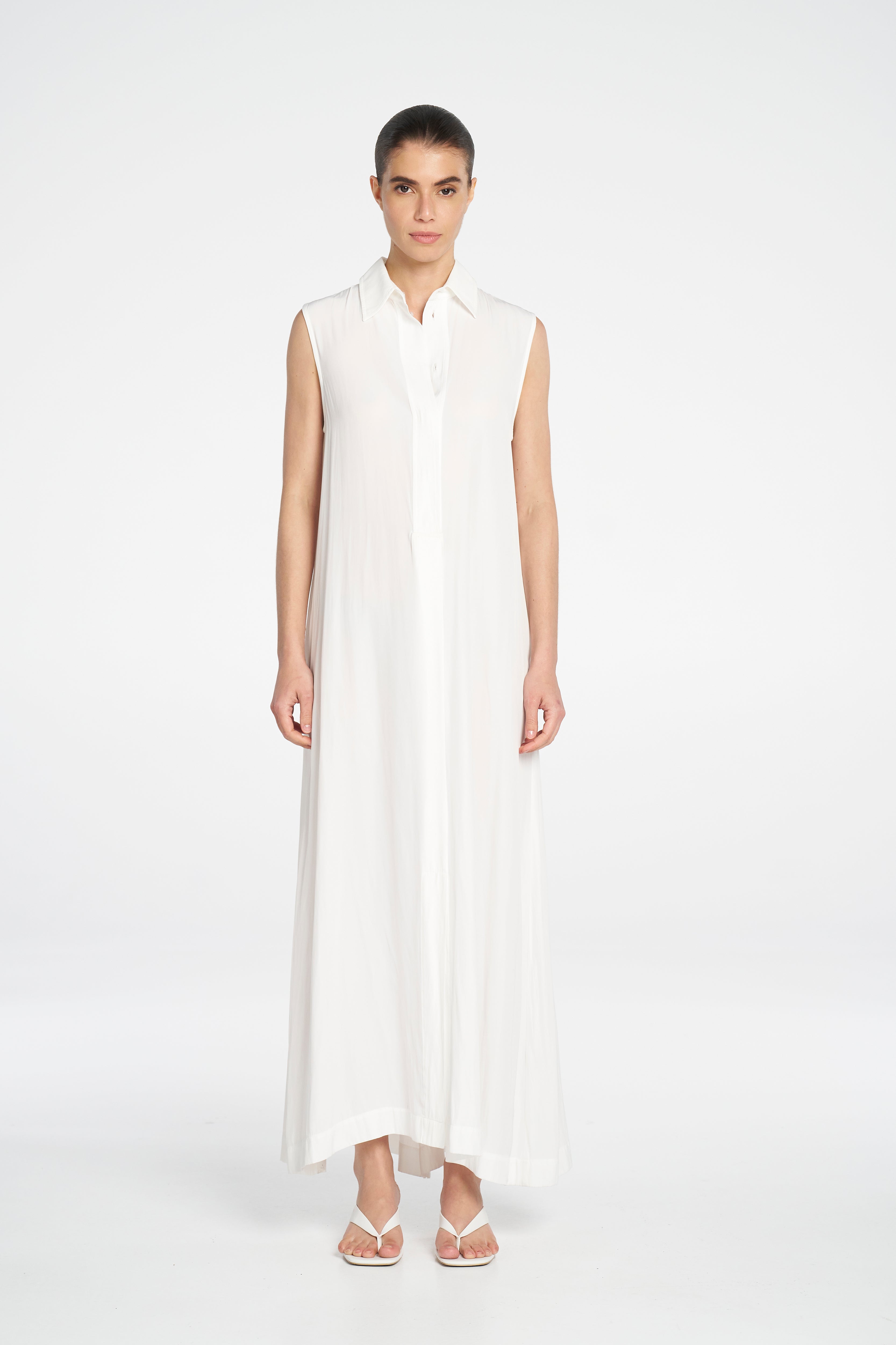 F67 3470 MAXI SHIRT DRESS - Mela Purdie