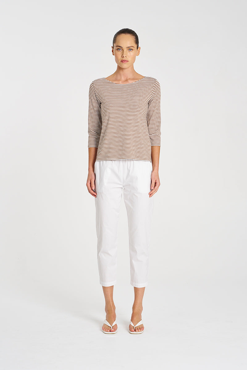 F538 2630 RELAXED BOAT NECK