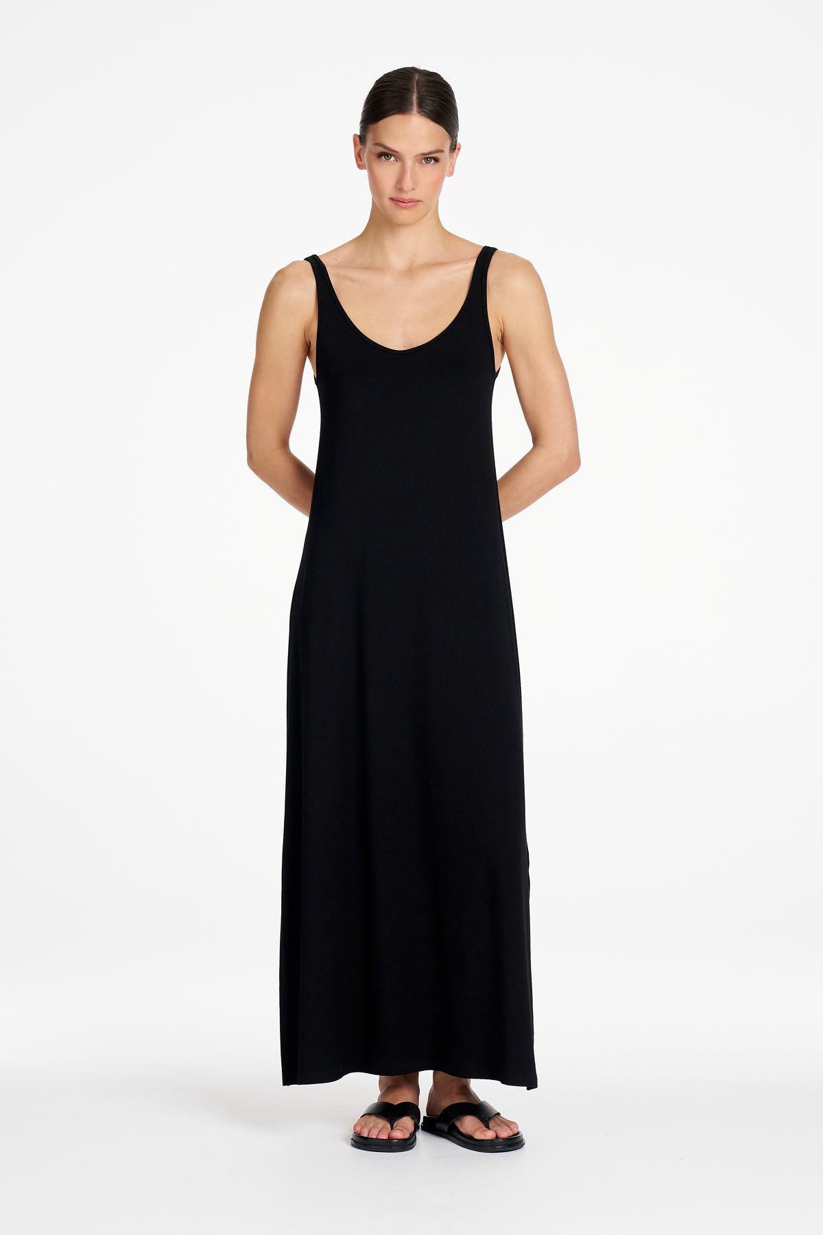 CAMISOLE DRESS - Black