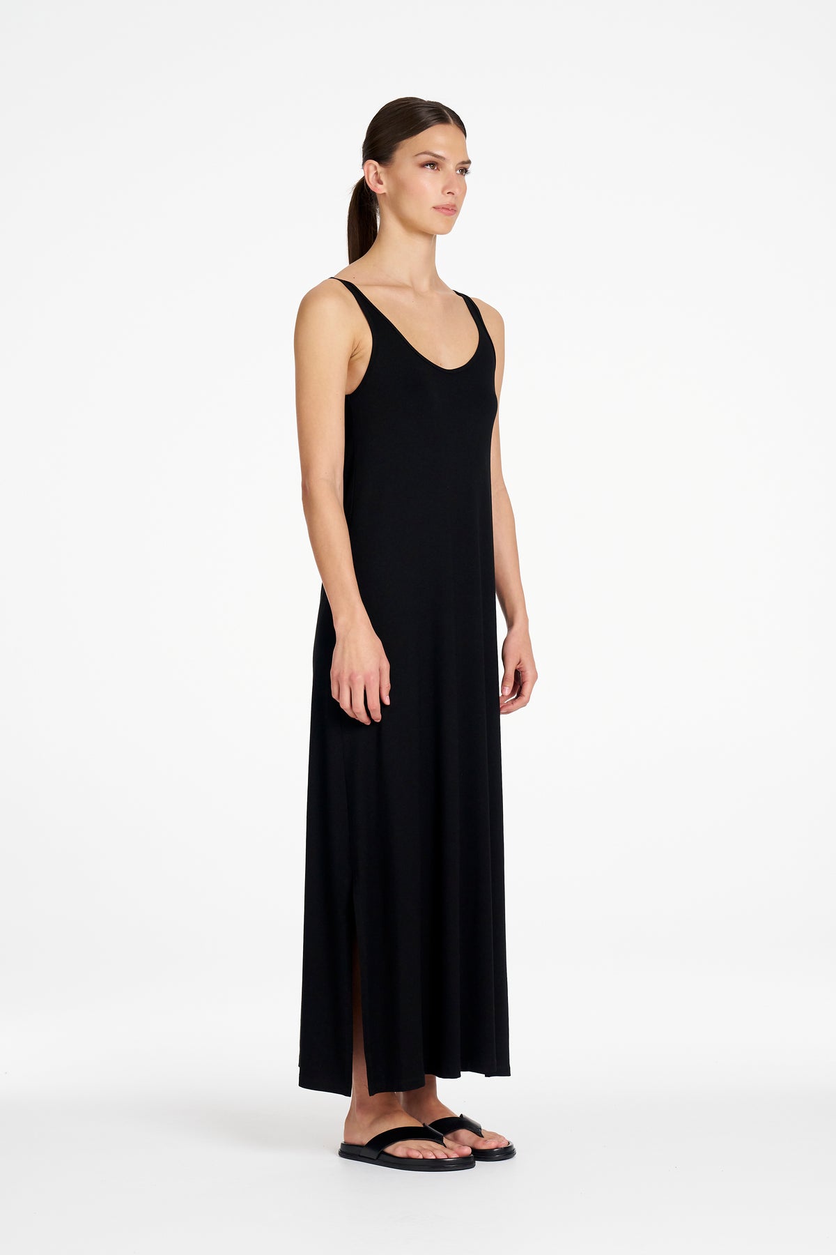 CAMISOLE DRESS - Black