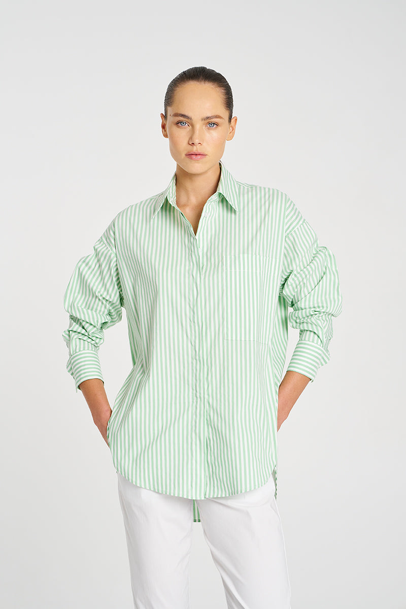 F731 8101 RELAXED POCKET SHIRT