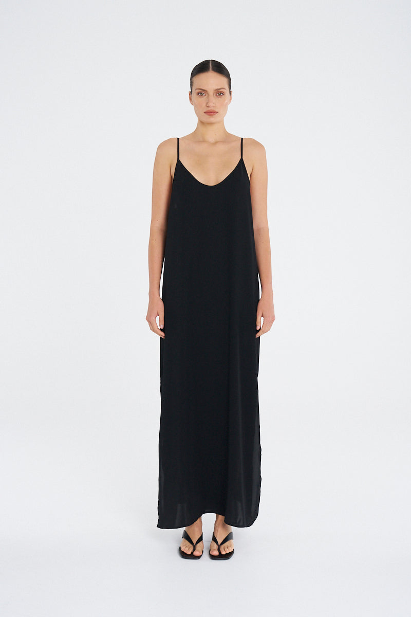 FLUID CAMISOLE - Black - MELA PURDIE