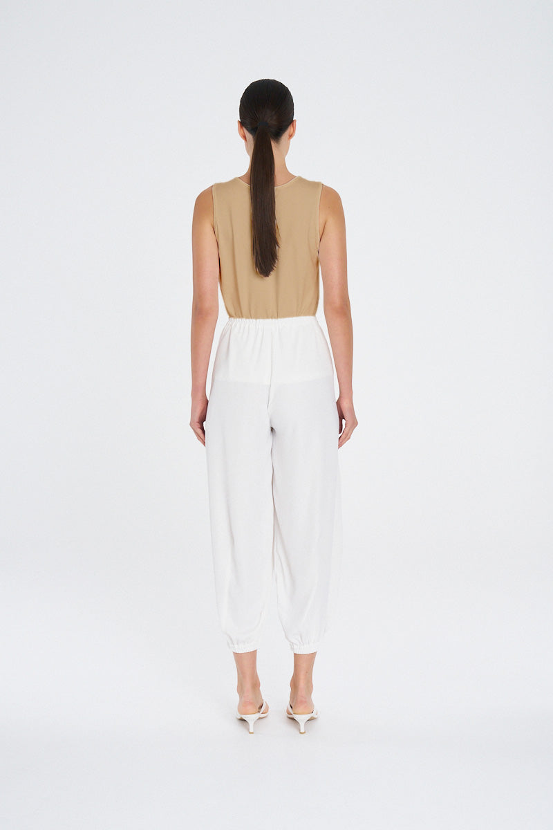 CREW TANK - Caramel - MELA PURDIE