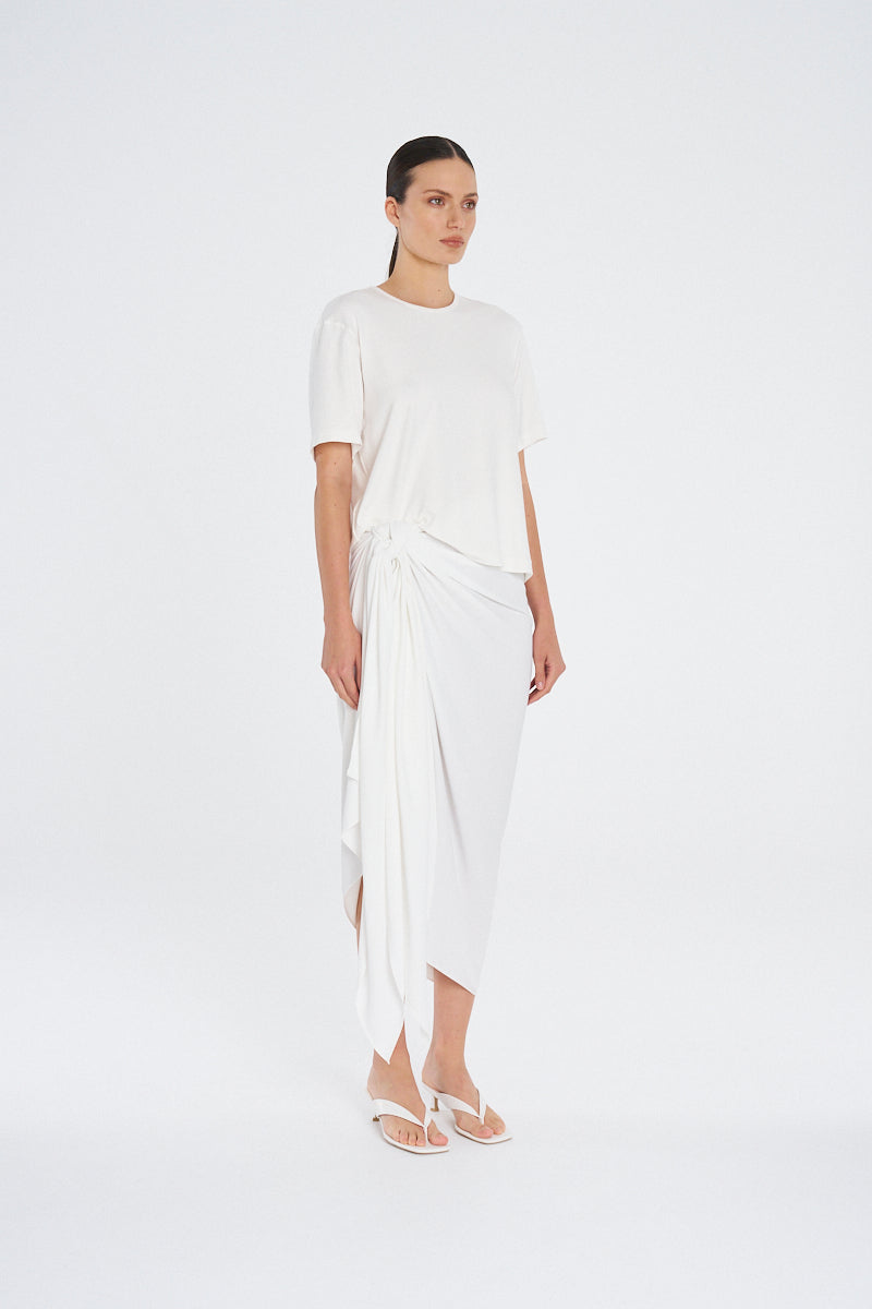 FLUID SARONG - Ivory - MELA PURDIE