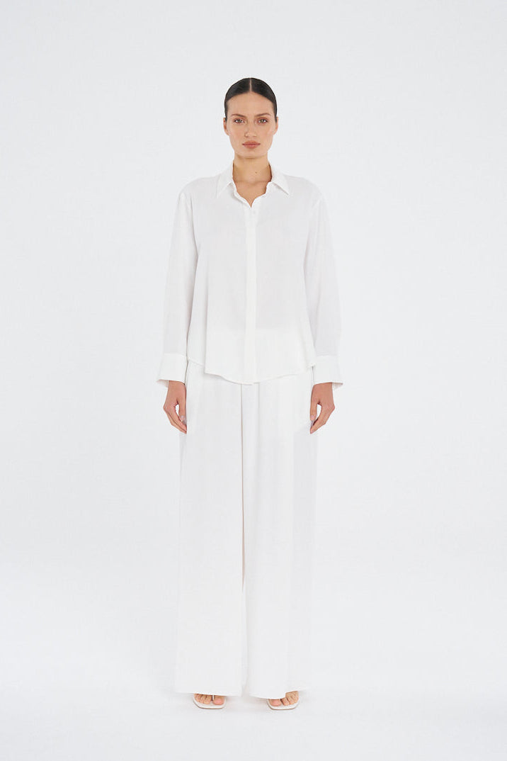 FLUID PANT - Ivory - MELA PURDIE