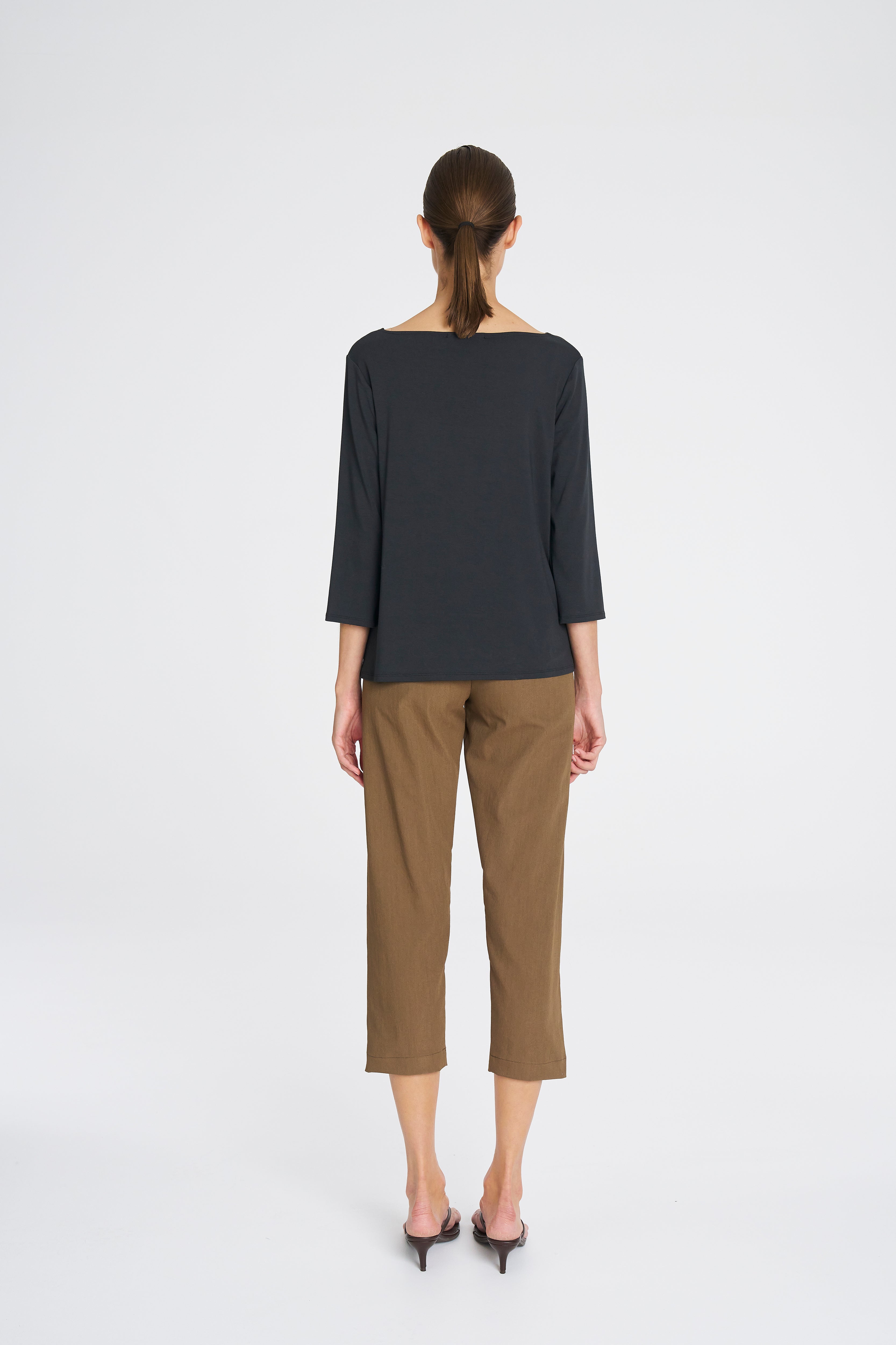 F01 2630 RELAXED BOAT NECK - MELA PURDIE