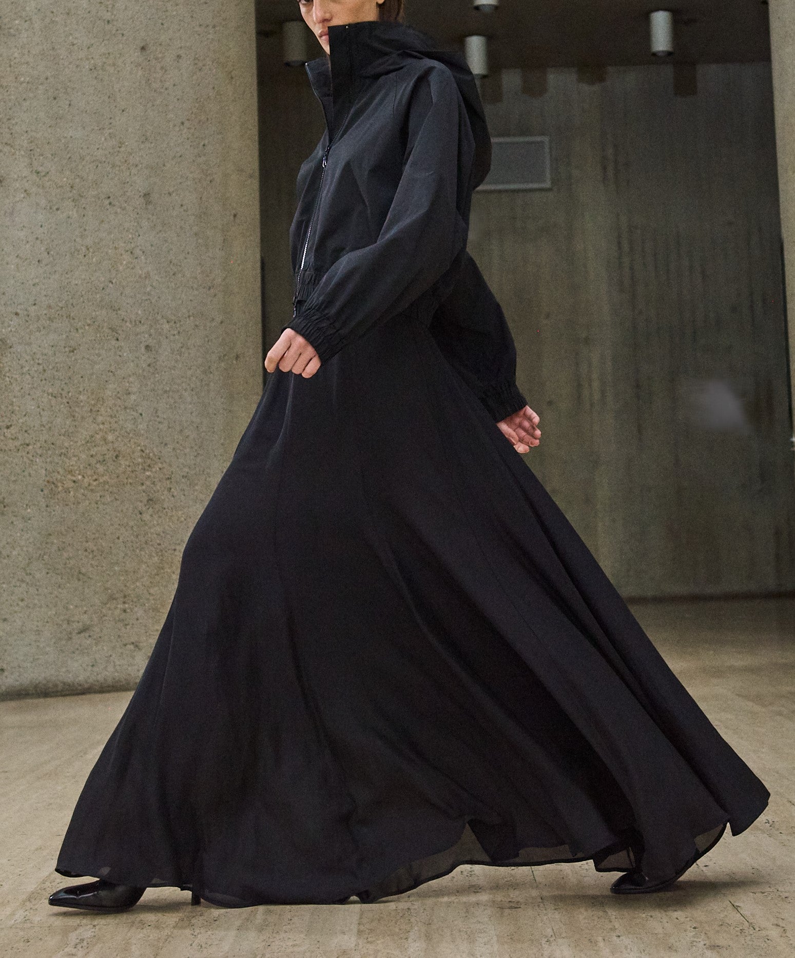 TULLE SKIRT - Black