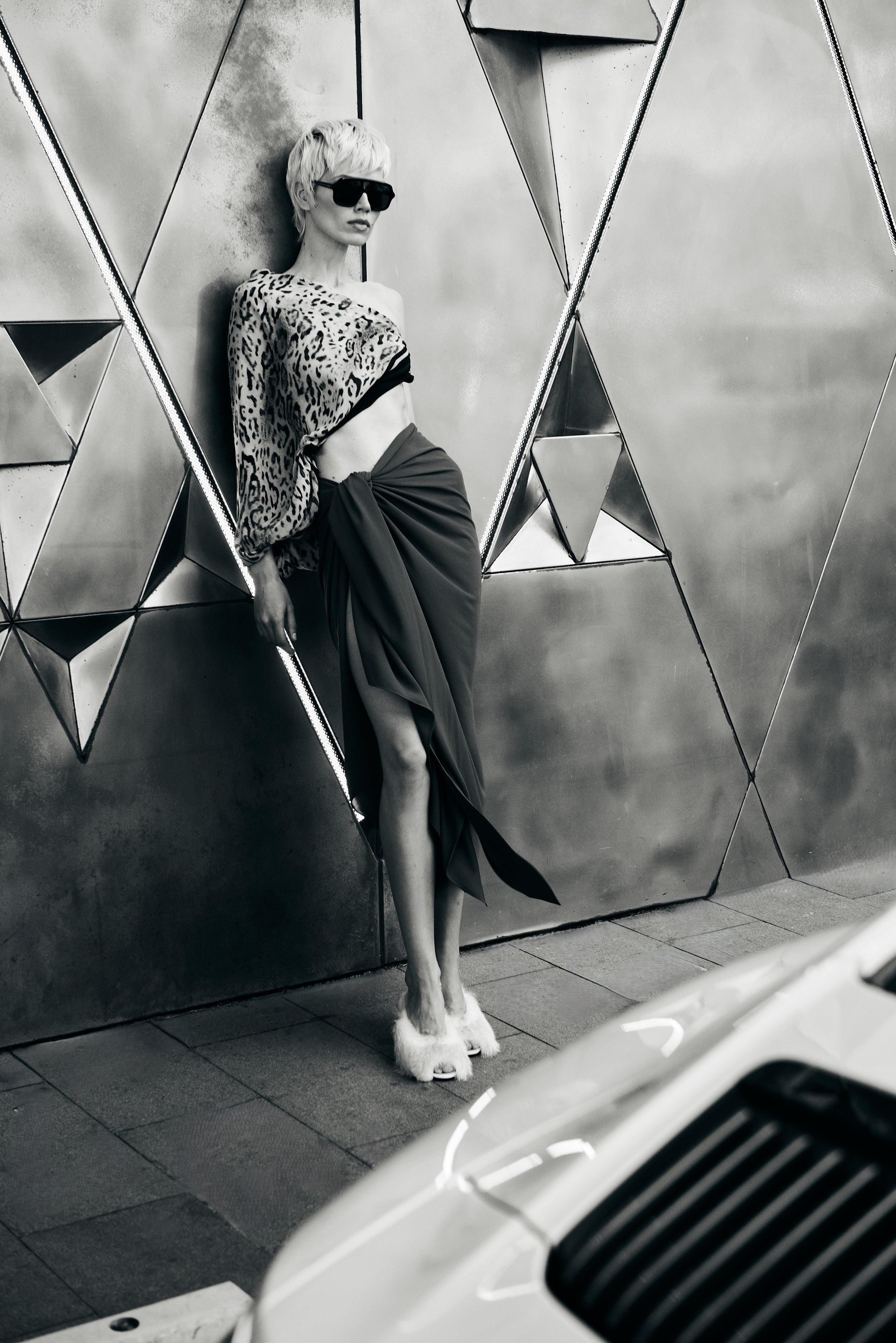 FLUID SARONG - Black - MELA PURDIE