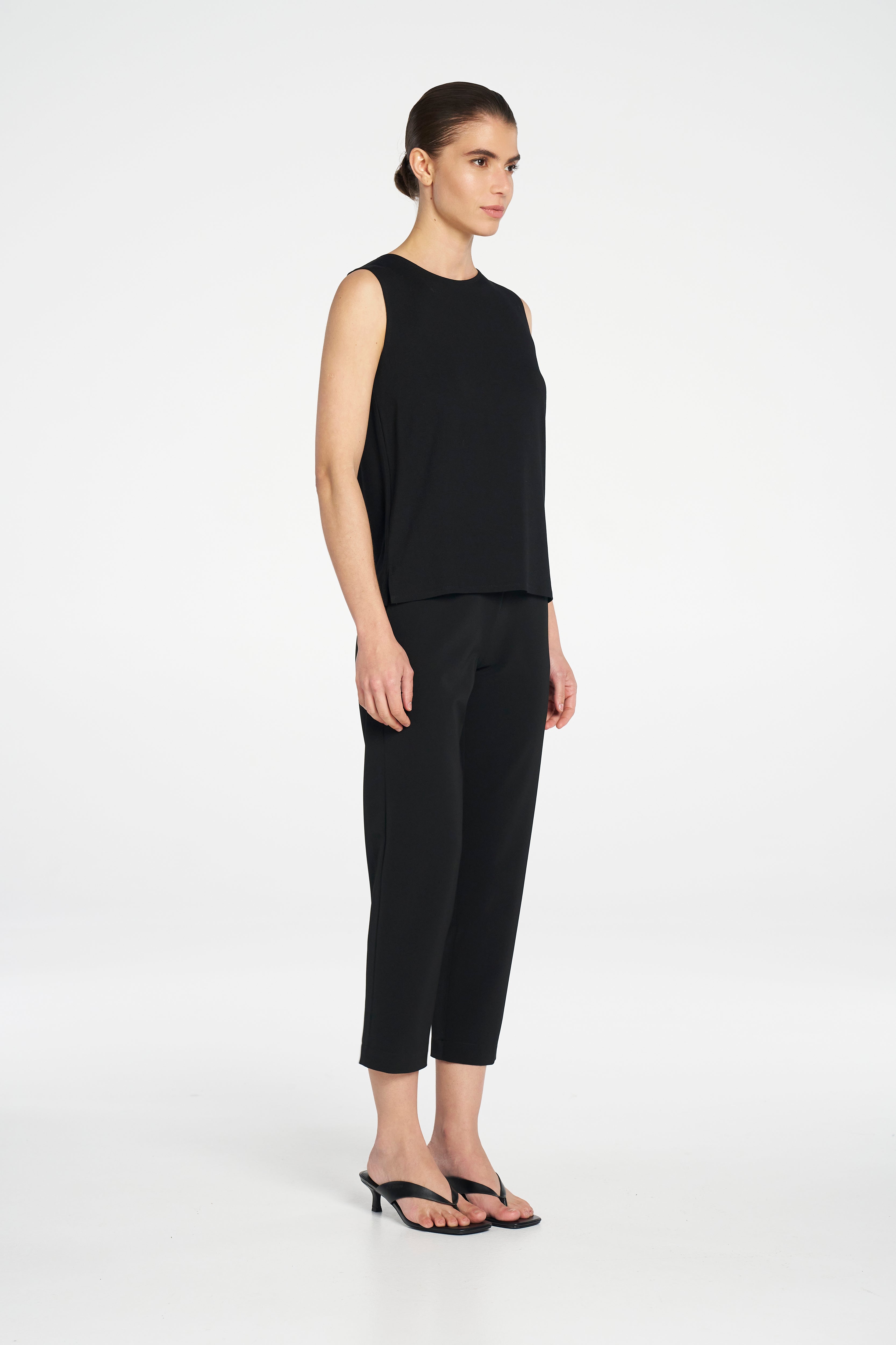F618 1831 TAPERED FLAT PANT - Mela Purdie