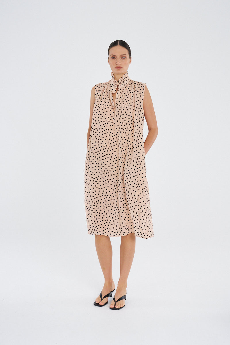 F856 3053 FRILL TANK DRESS - MELA PURDIE