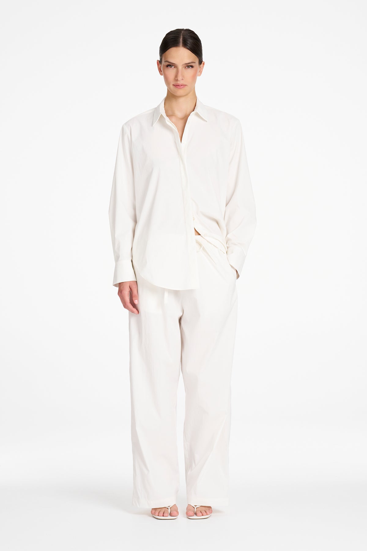 DRAW PANT - Ivory