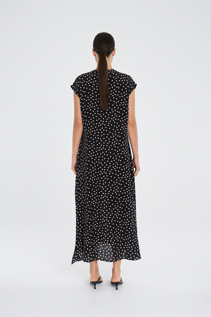 F856 3383 MAXI SLICE DRESS - MELA PURDIE