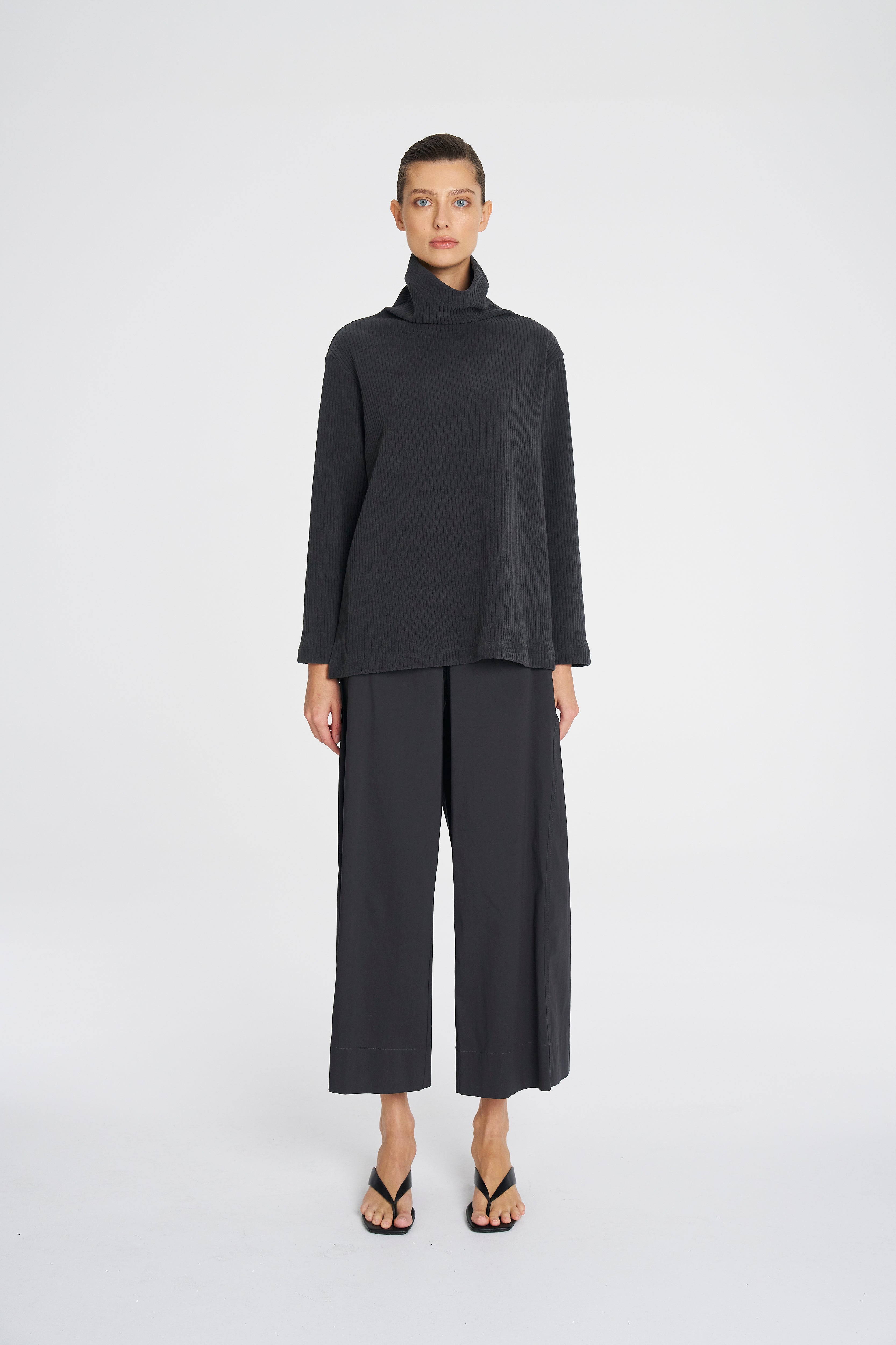 F090 8948 FUNNEL SWEATER - MELA PURDIE