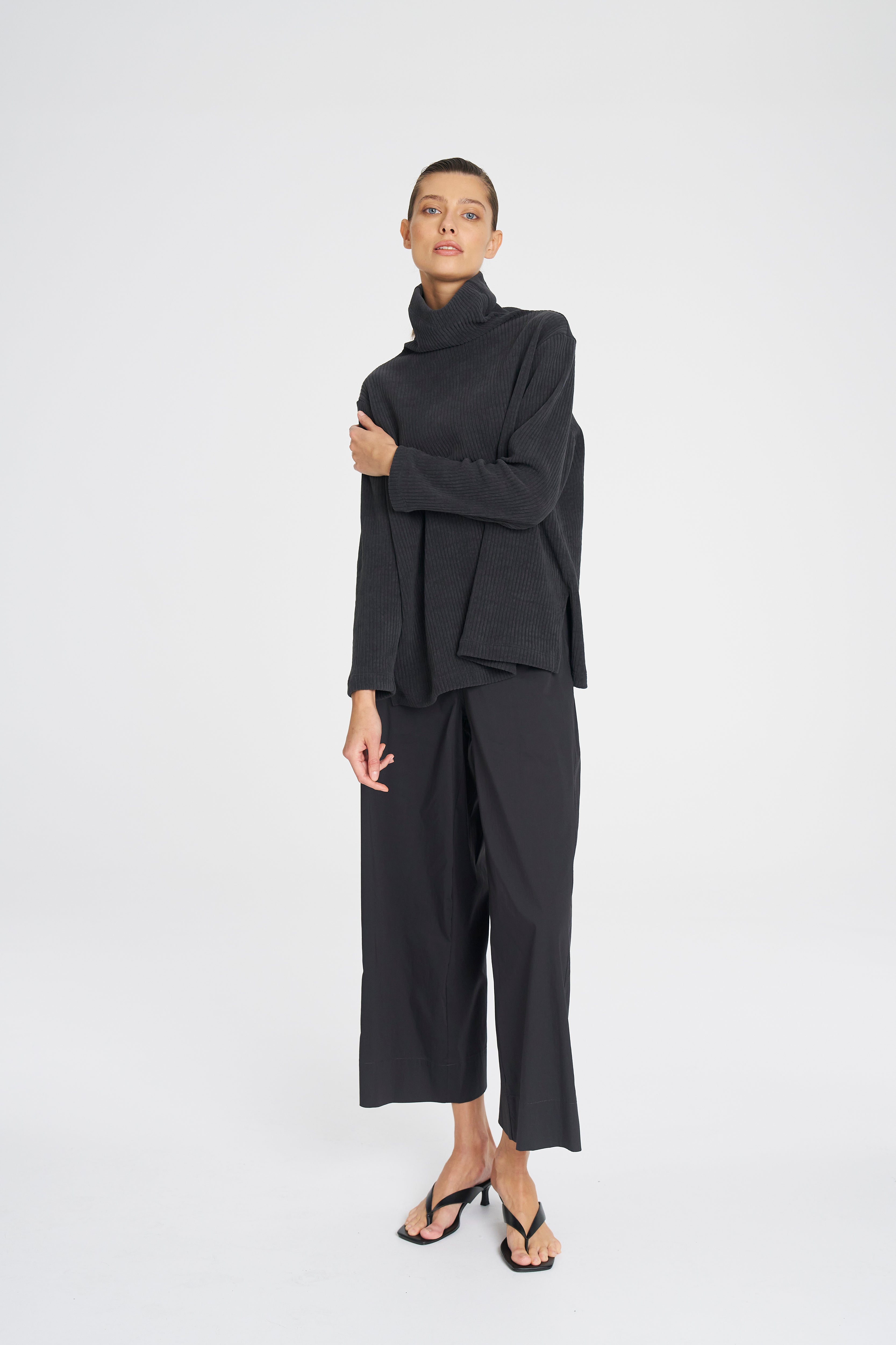 F090 8948 FUNNEL SWEATER - MELA PURDIE