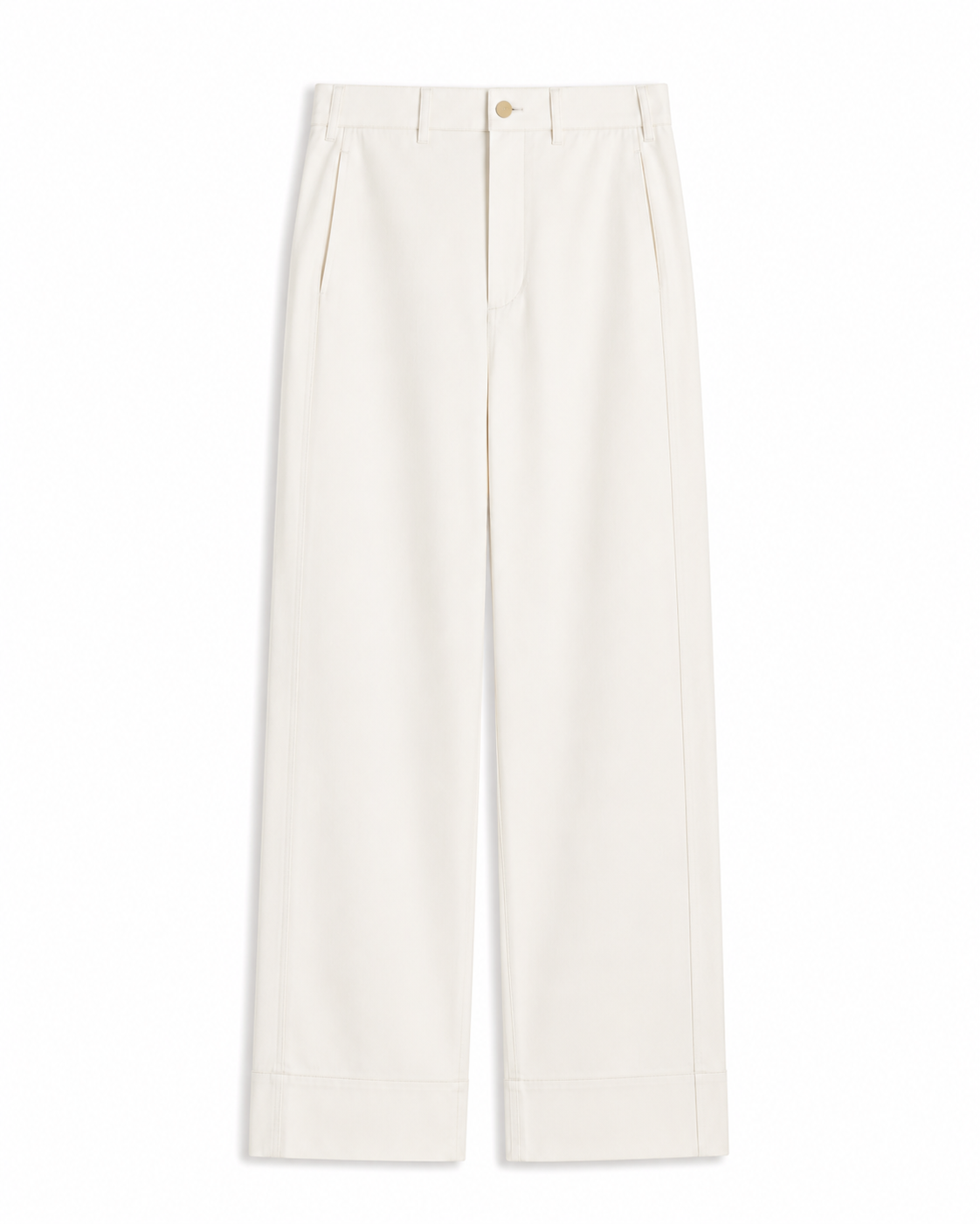 STRAIGHT PANT - Ivory - MELA PURDIE