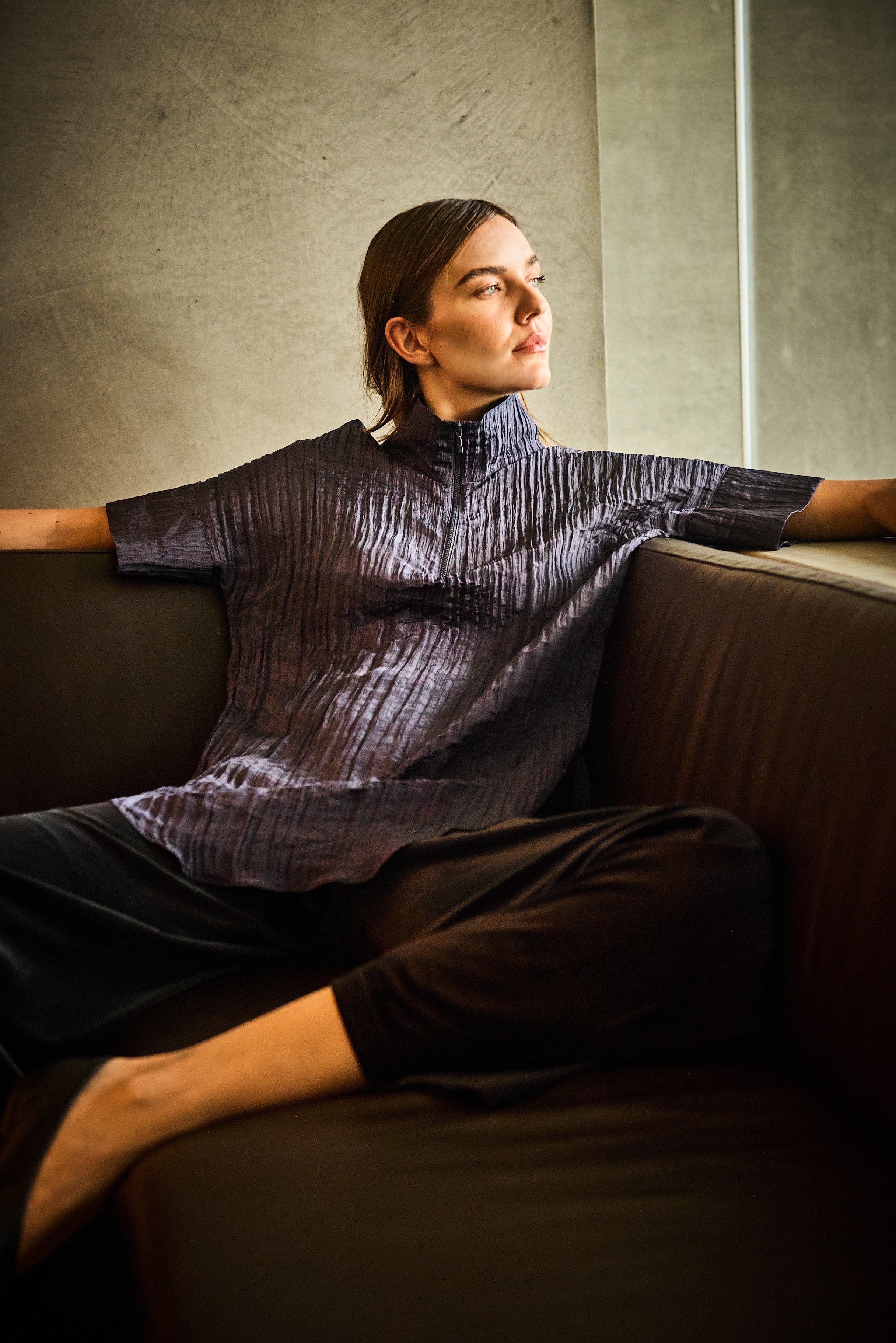 F620 8964 FUNNEL TUNIC - MELA PURDIE