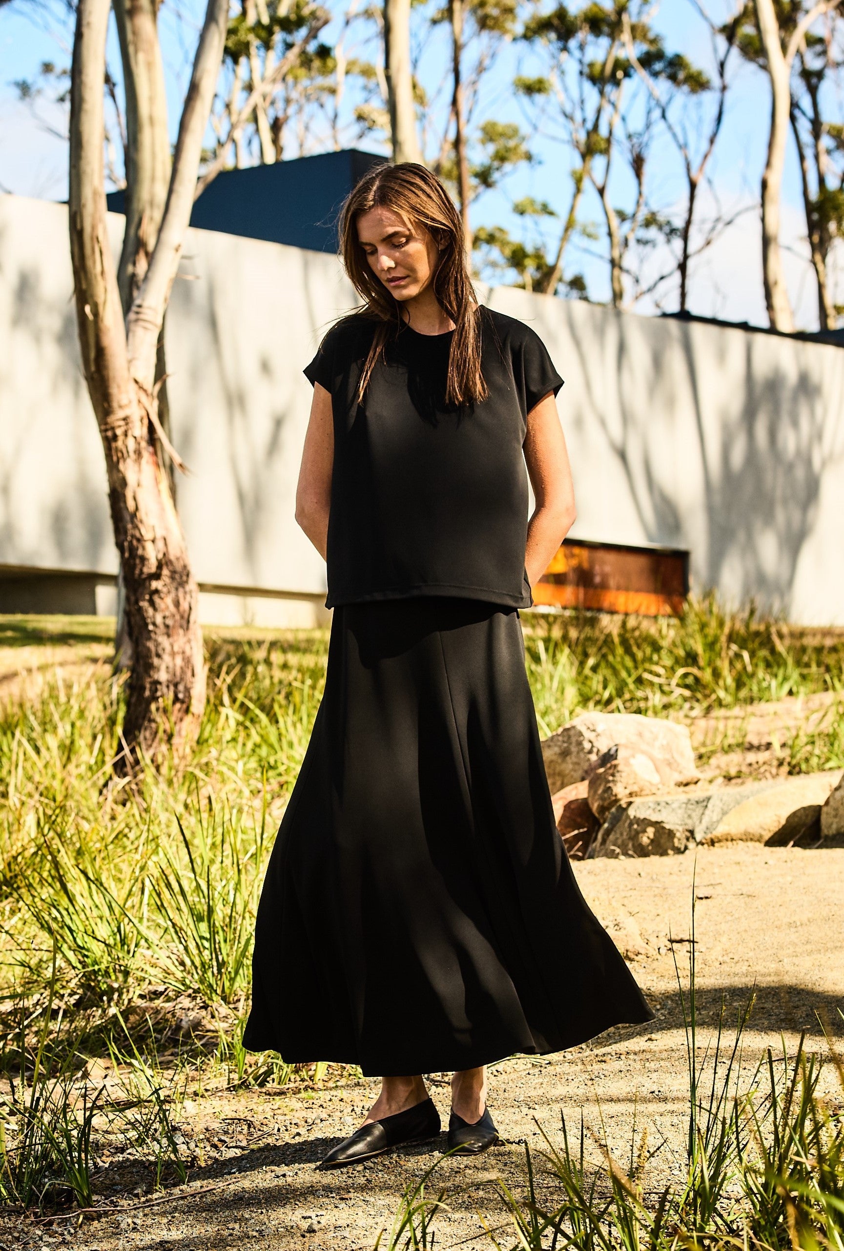 F007 5839 MID SKIRT - MELA PURDIE