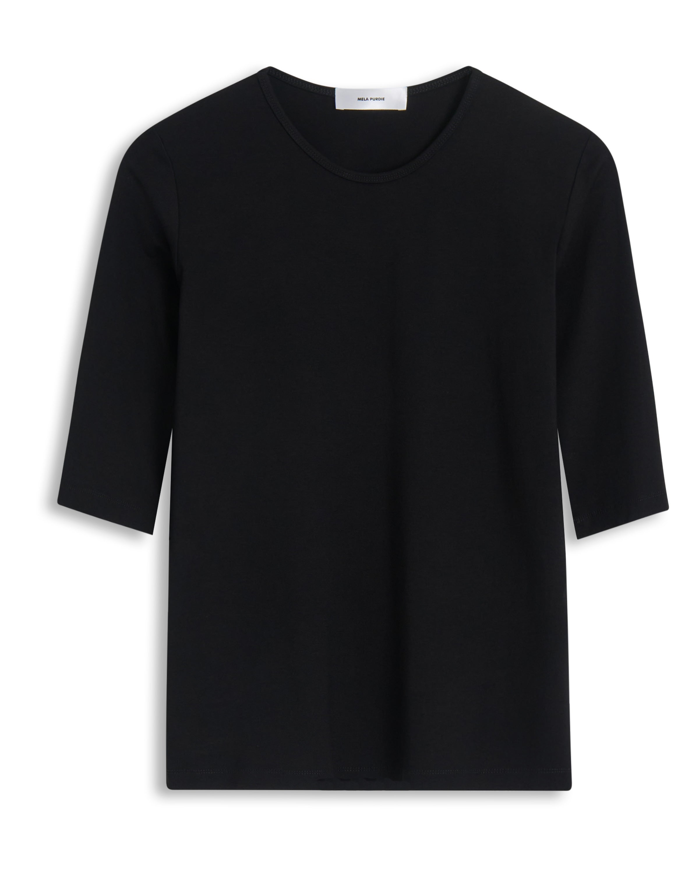 HALF SL TOP - Black - MELA PURDIE