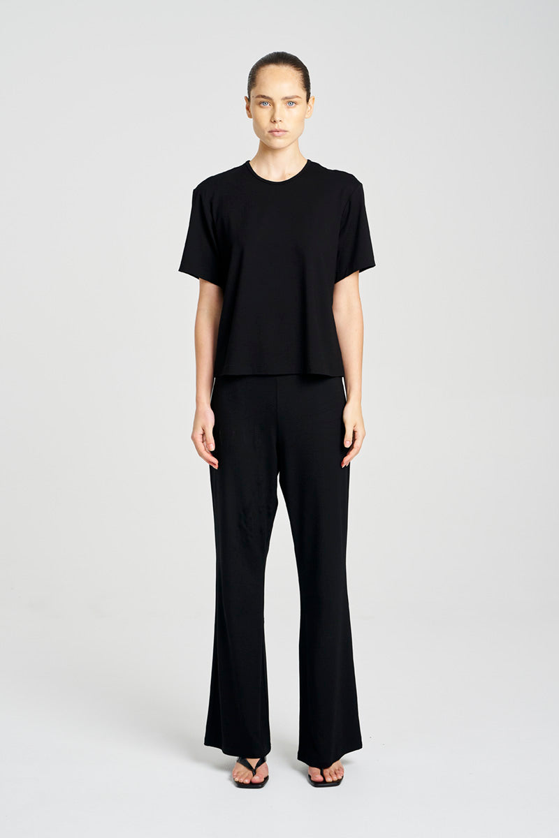 BOX TEE - Black