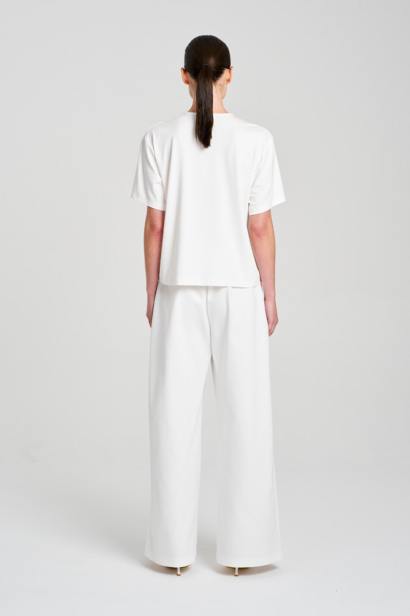 BOX TEE - White