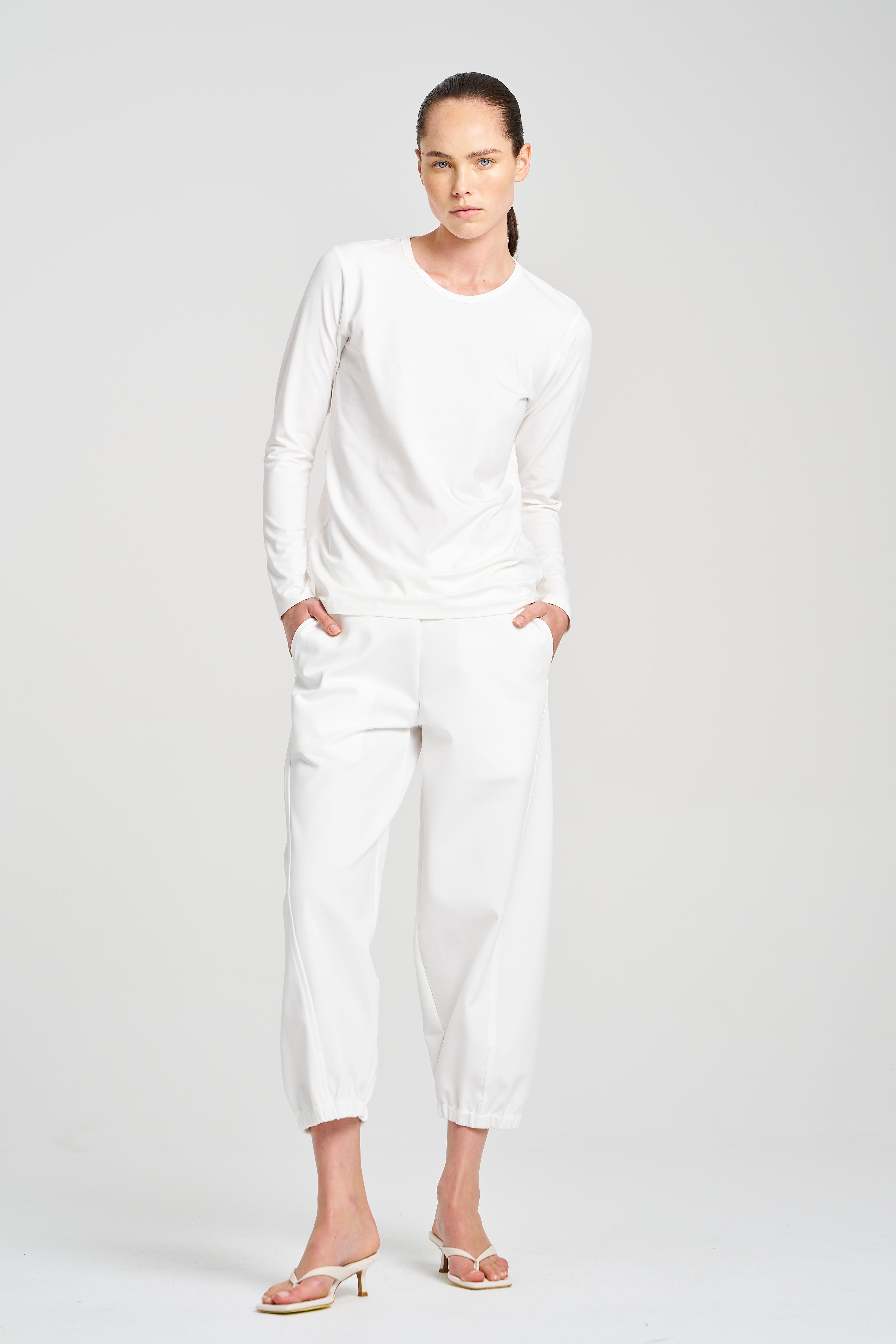 LS TOP - White - MELA PURDIE