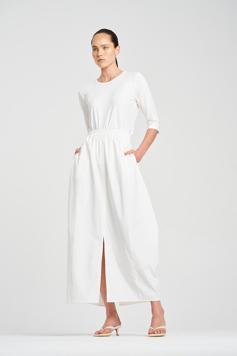 MID SL TOP - White