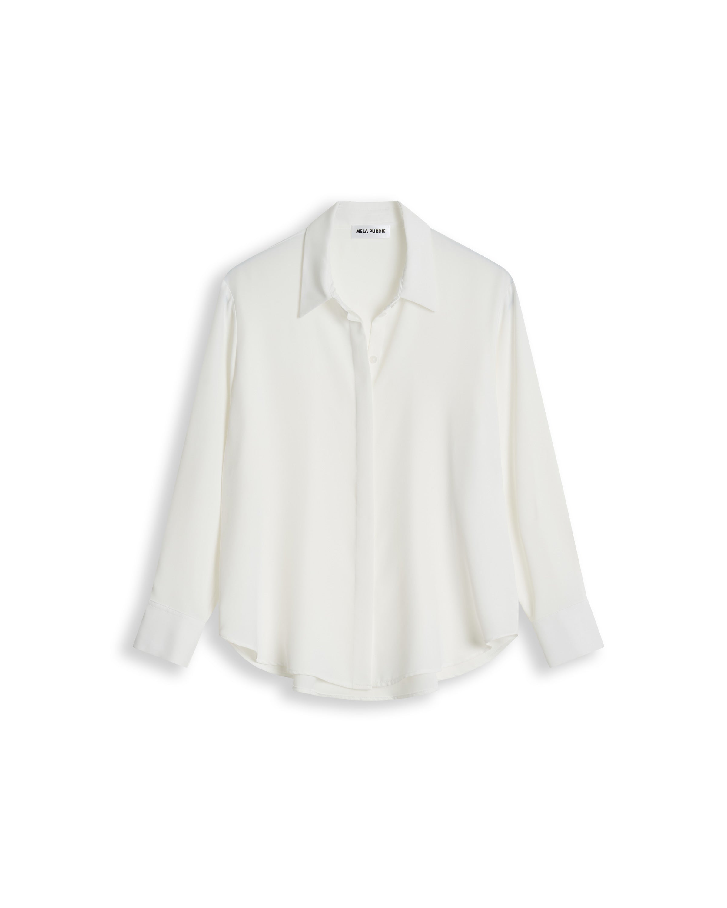 FLUID SHIRT - Ivory - MELA PURDIE