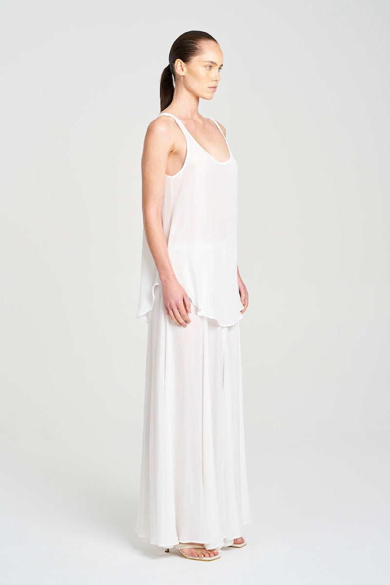 SLIP TANK - White