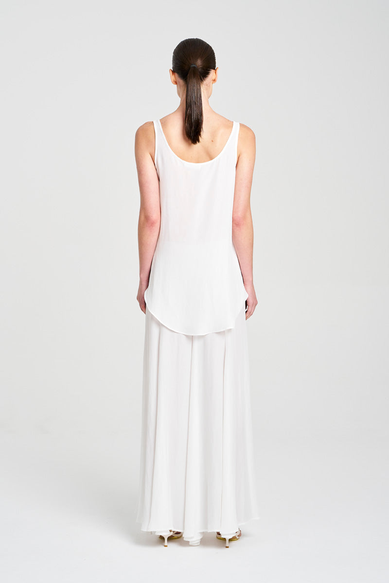 SLIP TANK - White