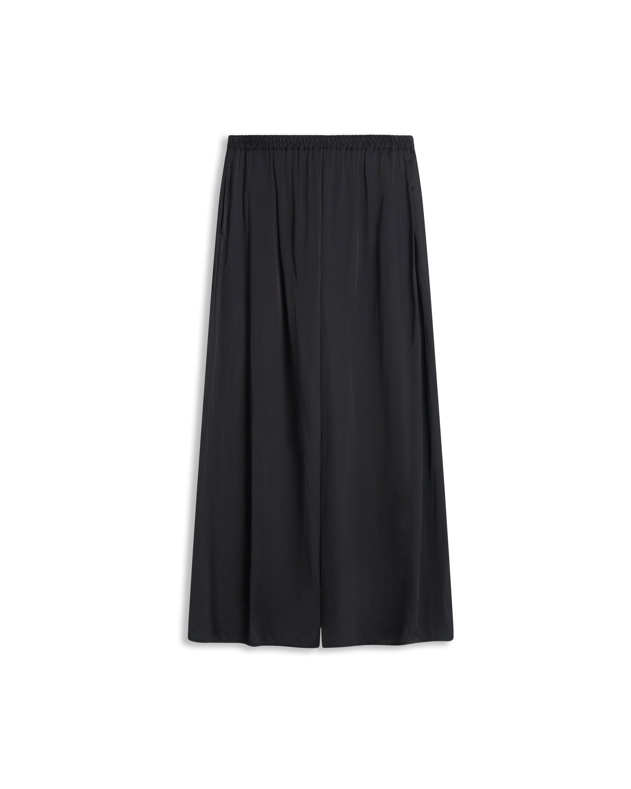 CHARMEUSE PANT - Satin Black - MELA PURDIE