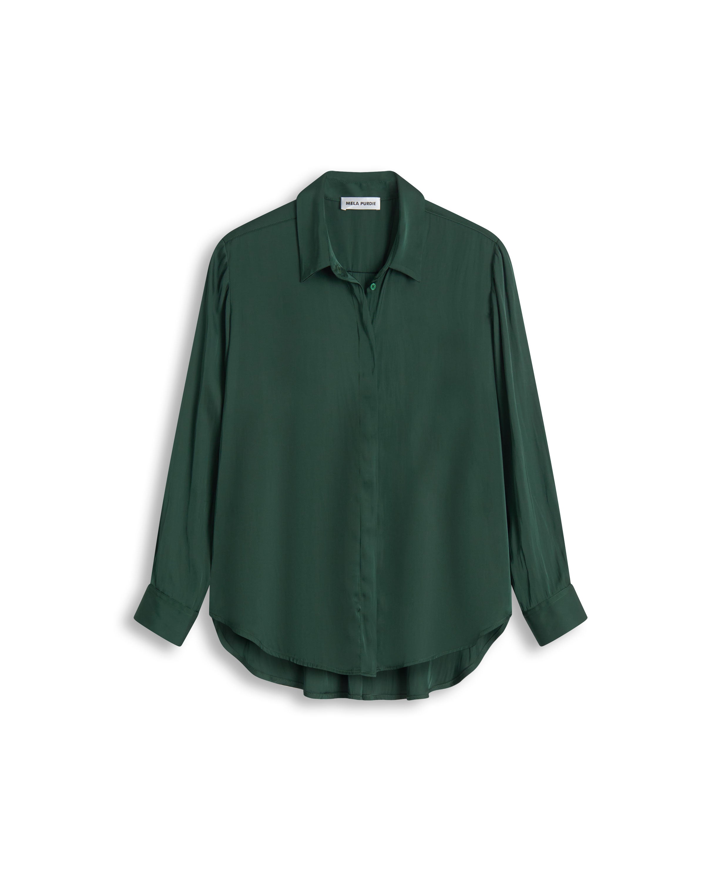 CHARMEUSE SHIRT - Jade - MELA PURDIE
