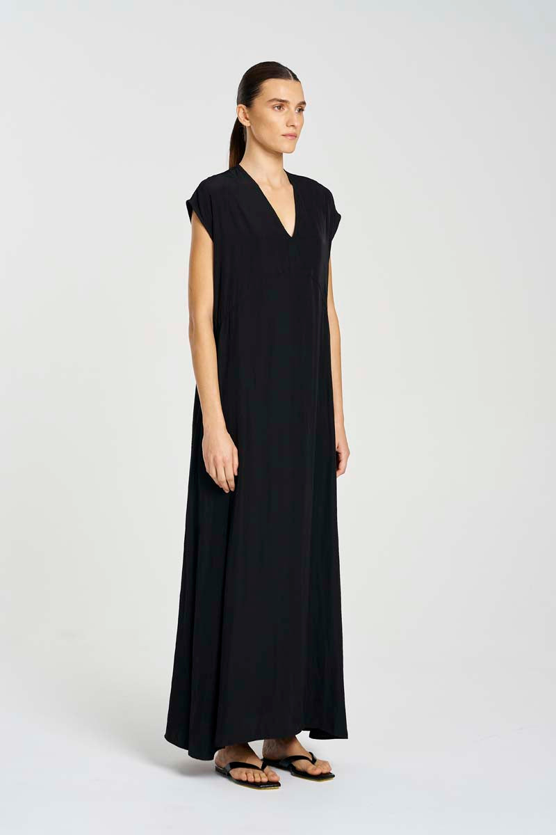 F67 3383 MAXI SLICE DRESS