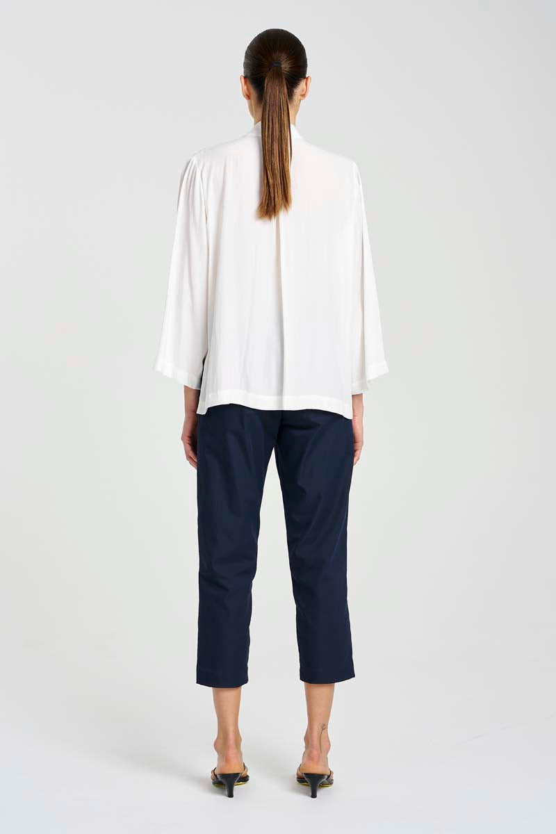 F67 8767 TIE NECK T