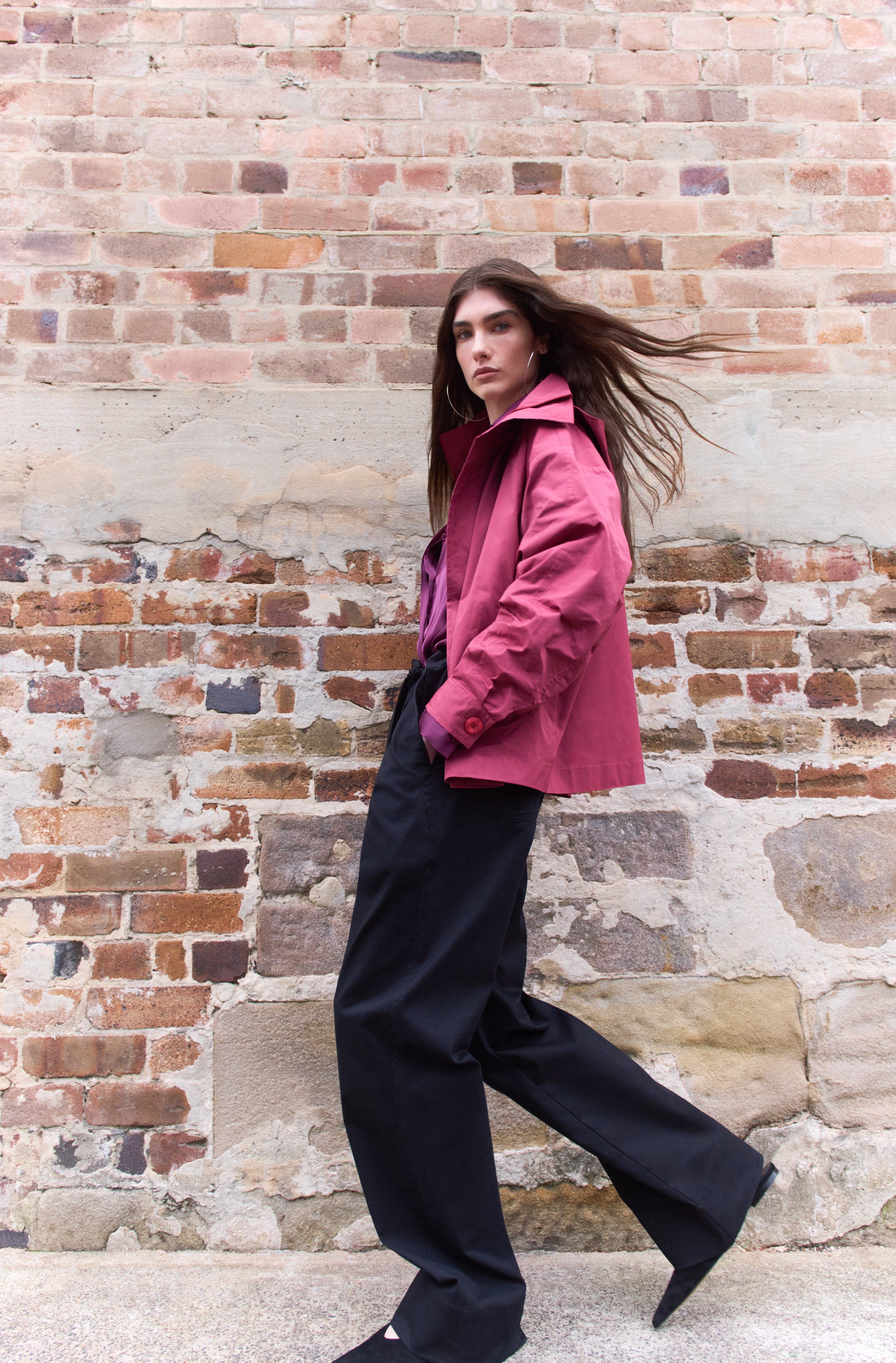 WINDBREAKER - Pomegranate - MELA PURDIE