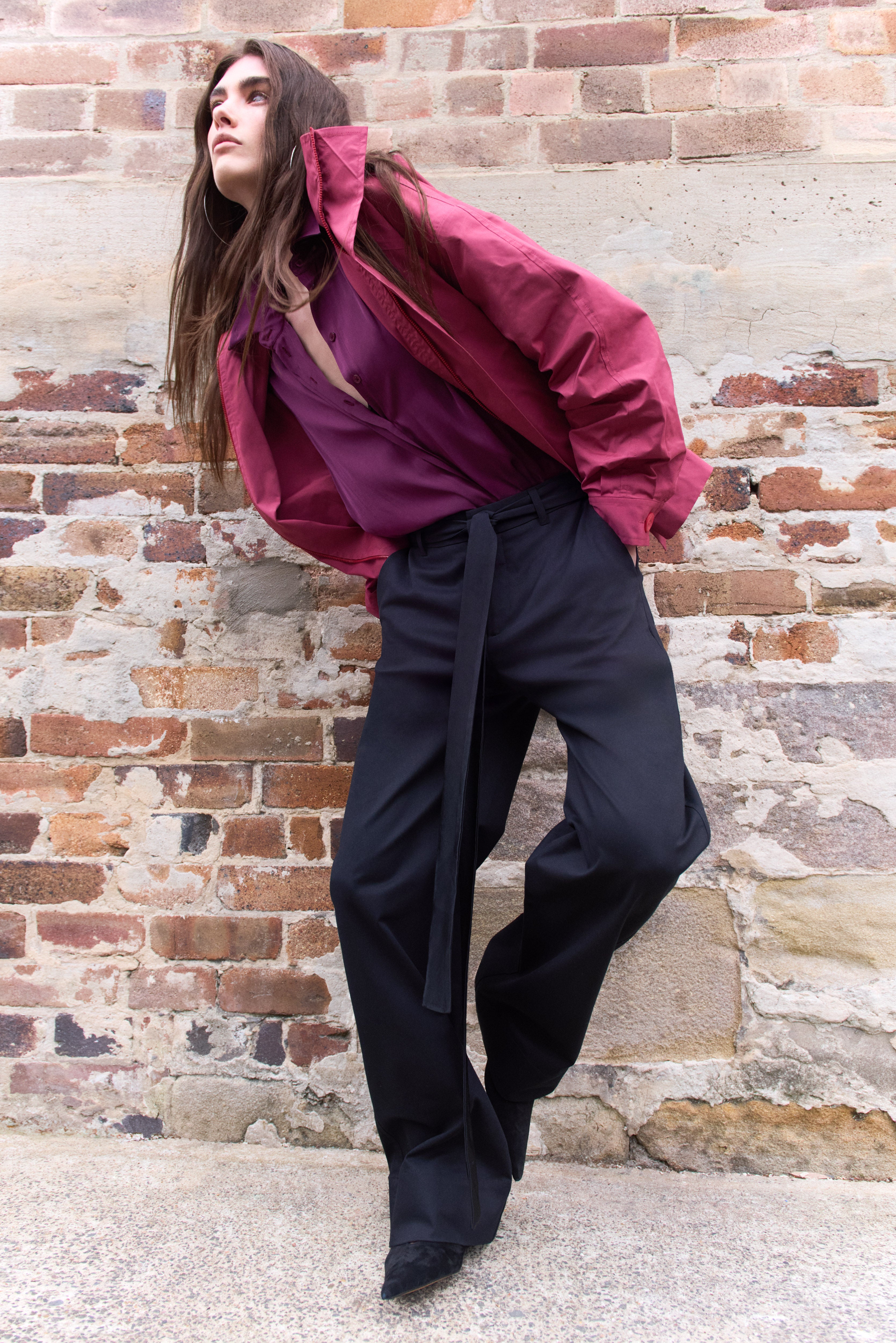 WINDBREAKER - Pomegranate - MELA PURDIE
