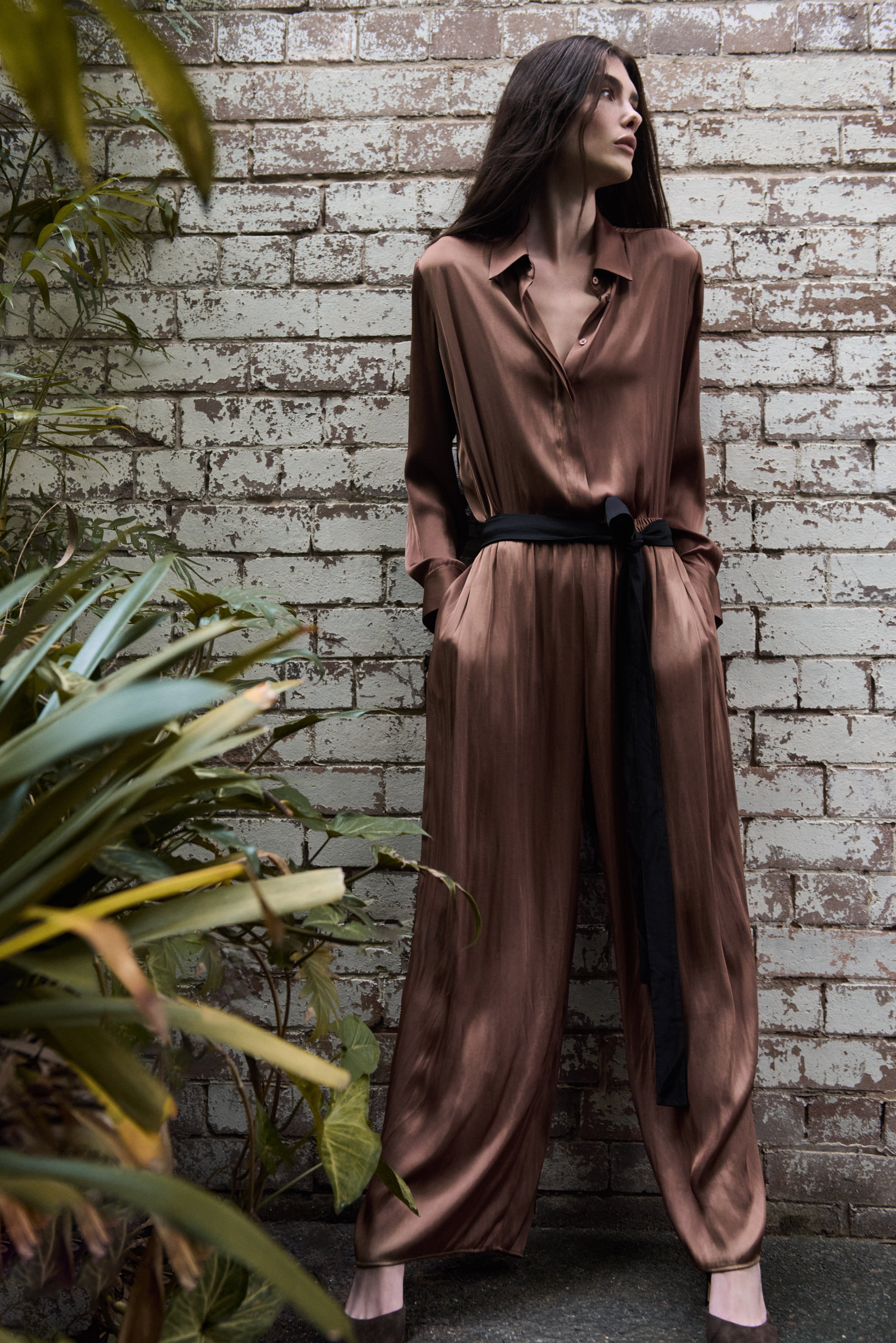 CHARMEUSE PANT - Saffron - MELA PURDIE