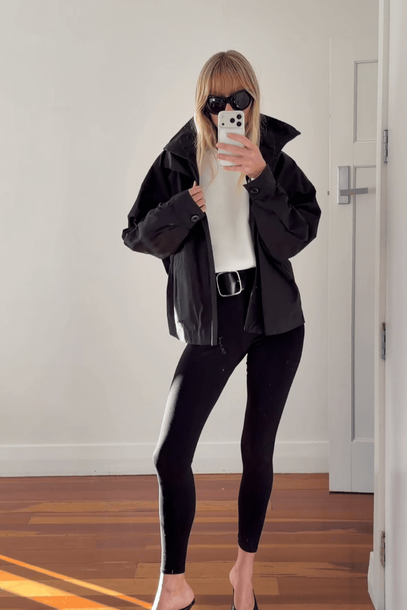 WINDBREAKER - Black - MELA PURDIE